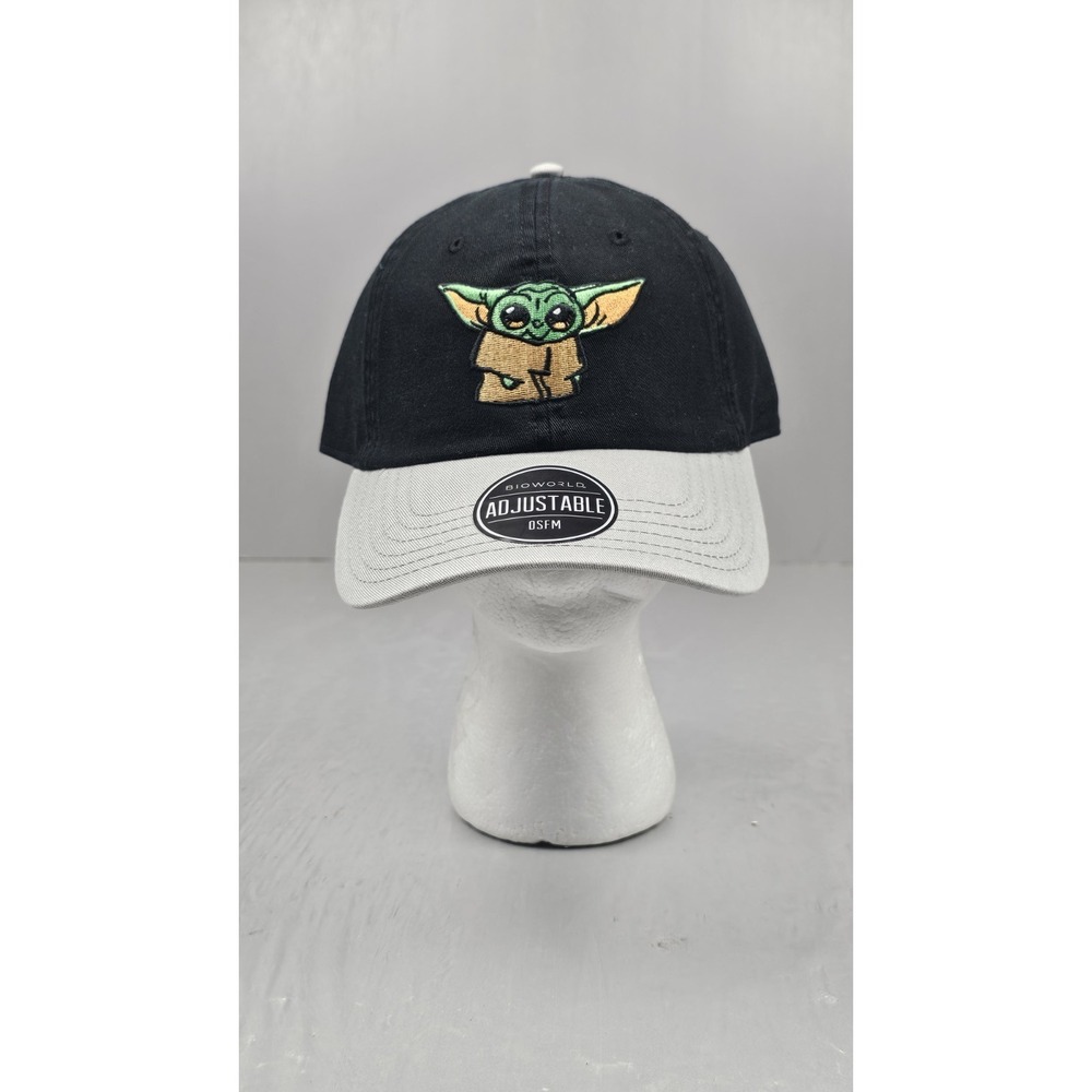 Disney Star Wars Mandalorian Baby Yoda Grogu Hat Baseball Cap Adjustable OSFM